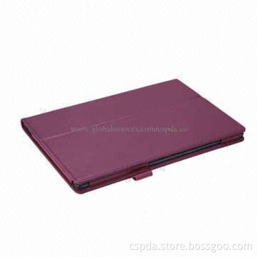 PU Back Stand Cases for Sony Xperia Tablet Z2, Can Change for Other Colors and Materials